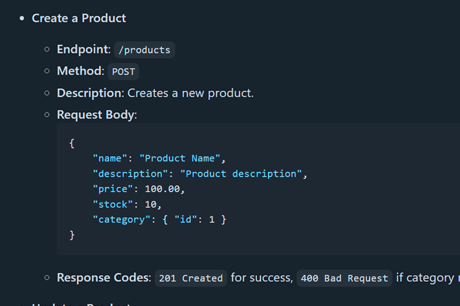 RESTful API